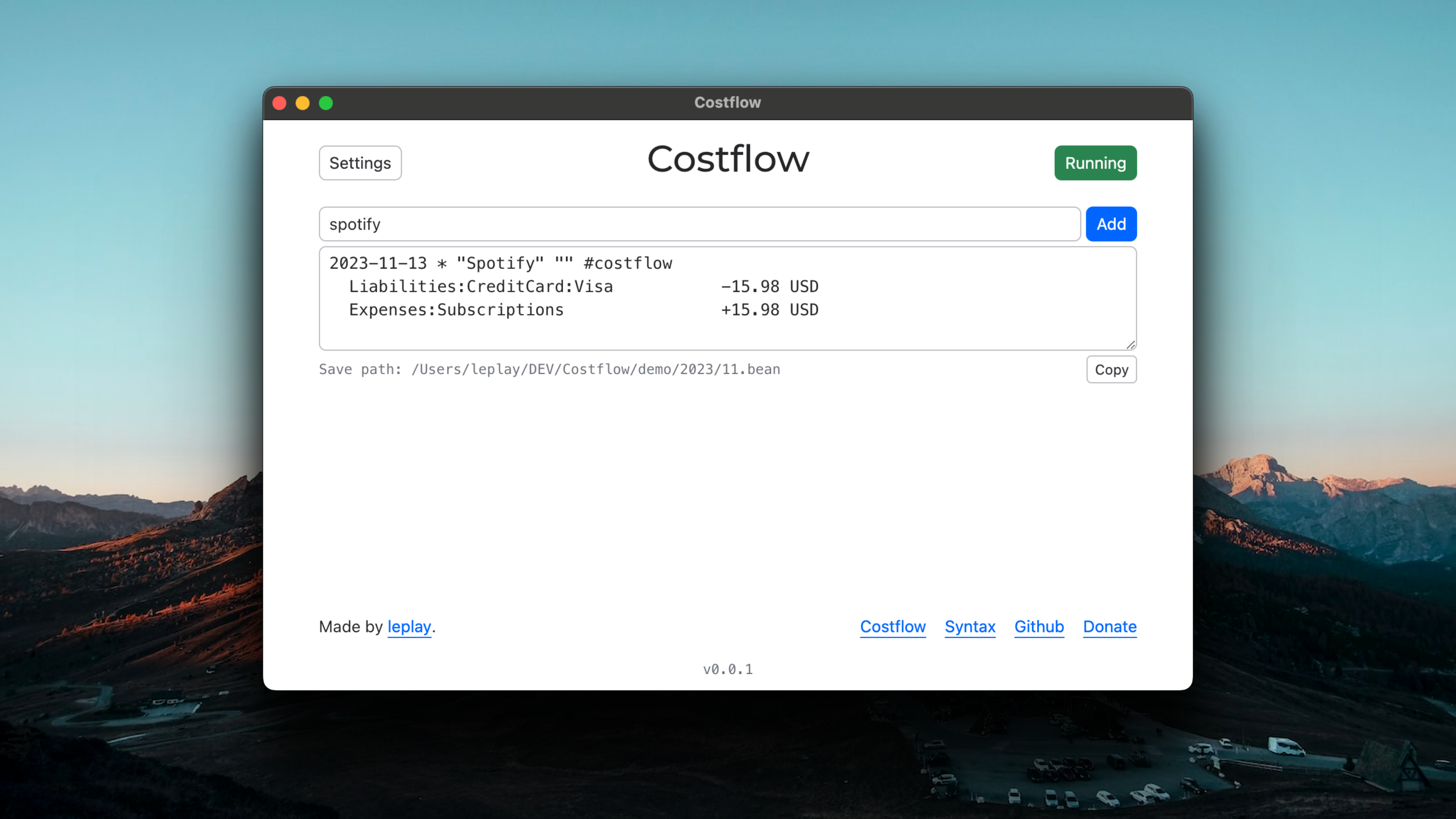 Introducing Costflow Desktop Apps